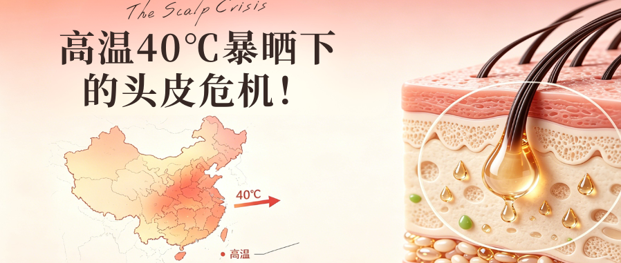 华南高温40℃暴晒下的头皮危机！！